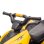 Homcom Quad Eléctrico con 2 Motores, Faros, Bocina para Niños 3-5 Años Amarillo