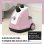 Homcom Plancha de Vapor Vertical con Temperatura Ajustable 1.4L 1800W Rosa