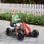 Homcom Go Kart Coche Eléctrico para Niños de 3 a 8 Años 100x58x58,5cm Rojo