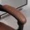 Vinsetto Silla de Oficina con Masaje con 6 Puntos de Masaje Reclinable Marrón