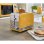 Swan Strp2070yelneu Retro Set Desayuno Hervidora + Tostadora + Microondas Amarillo
