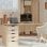 Briebe Bri-6117 Mesa de Oficina 76x155x68cm Zenith Roble Cambrian