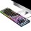 Kinsi K500 Teclado USB RGB Gaming Negro Qwerty USA