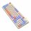 Kinsi K82 Teclado USB RGB Gaming Blanco/Azul Qwerty USA