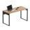Briebe Bri-14091 Mesa de Oficina con Patas Metálicas Roble/Negro
