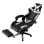 Cool Rest Cadeira Gaming Premium com Apoio para Pés Preta/Branca