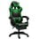 Cool Rest Premium Gaming Stuhl mit Fußstütze Schwarz/Grün