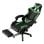 Cool Rest Premium Gaming Stuhl mit Fußstütze Schwarz/Grün