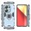 Max Power Digital Custodia magnetica con anello blu per Xiaomi Redmi Note 13 Pro / Poco M6 Pro