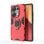 Max Power Digital Magnethülle mit rotem Ring für Xiaomi Redmi Note 13 Pro 4G / Poco M6 Pro 4G
