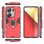 Max Power Digital Magnethülle mit rotem Ring für Xiaomi Redmi Note 13 Pro 4G / Poco M6 Pro 4G