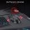 Tempest Phantom Strike Black Edition Mouse da gioco 12.800 DPI Grigio