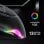 Tempest Phantom Strike Black Edition Mouse da gioco 12.800 DPI Grigio
