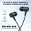 Edifier P205 Auriculares con Cable, Micrófono y Control en Línea Negro