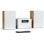 Thomson MIC121BT Mini chaîne Bluetooth 50 W avec radio CD/MP3/USB Blanc