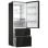 Haier 3D 70 Series 7 HTW7720DNGB Frigorífico Combi D Cristal Negro
