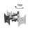 Hama 00220822 Supporto TV da parete girevole e inclinabile per TV da 19-48" fino a 20 kg Nero