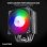 Phanteks Polar ST4 RGB Ventilateur CPU 120 mm Noir