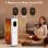 Aigostar Radiador de Aceite Digital 2500W Blanco