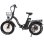 DRVETION CT20 Vélo Électrique 750W Moteur Batterie 48V/20Ah Autonomie 60-90km Noir