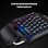 Kinsi G92 Teclado Monomanual de 35 Teclas con Reposamanos