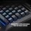 Kinsi G92 Teclado Monomanual de 35 Teclas con Reposamanos
