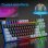 Kinsi K10 Teclado Gaming de 87 Teclas con Luz RGB Negro Qwerty USA