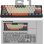 Kinsi K610 Teclado Gaming de 61 Teclas Programables Naranja Qwerty USA