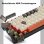 Kinsi K610 Teclado Gaming de 61 Teclas Programables Azul Qwerty USA