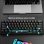 Kinsi K620 Teclado Mecánico con Iluminación RGB Negro Qwerty USA