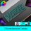 Kinsi T30 Teclado Mecánico Gaming con 63 Teclas y Luces RGB Ajustable Negro Qwerty USA