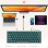 Kinsi T30 Teclado Mecánico Gaming con 63 Teclas y Luces RGB Ajustable Negro Qwerty USA