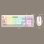 Kinsi KM800 Teclado Retro RGB con Ratón Incluido Rosa Qwerty USA