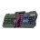 Kinsi KM520 Teclado Gaming de 104 Teclas y Panel Metálico Negro más Ratón Incluido Qwerty USA