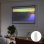 Homcom Pantalla de Proyector Eléctrica 120 Pulgadas 244x183 Cm Blanco