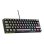 Kinsi T61 Teclado Gaming de 63 Teclas con 12 Efectos de Luz Negro Qwerty USA