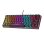 Kinsi T61 Teclado Gaming de 63 Teclas con 12 Efectos de Luz Negro Qwerty USA