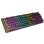 Kinsi T80 Teclado Gaming de 104 Teclas Retro Punk Negro Qwerty USA