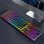 Kinsi T80 Teclado Gaming de 104 Teclas Retro Punk Negro Qwerty USA