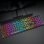 Kinsi T80 Teclado Gaming de 104 Teclas Retro Punk Negro Qwerty USA
