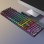 Kinsi T80 Teclado Gaming de 104 Teclas Retro Punk Negro Qwerty USA
