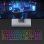 Kinsi T80 Teclado Gaming de 104 Teclas Retro Punk Negro Qwerty USA
