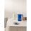 Create Milk Frother Studio Espumador Calentador de Leche 580ml 400W Azul Cobalto