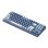 Kinsi X87 Teclado Gaming Mecánico con Macros Programables Azul Qwerty USA