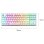 Kinsi X87 Teclado Gaming Mecánico con Macros Programables Morado Qwerty USA