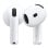 Auricolari Apple AirPods 4 wireless Bluetooth con Cancellazione Attiva del Rumore USB-C Bianchi