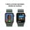 Apple Watch SE GPS 40mm OLED Aluminium Weiß Sternsee Grünes Band S/M Wasserdicht Pulsmesser
