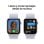 Apple Watch SE GPS Bluetooth WiFi NFC 44mm OLED Argento Blu S/M Resistente Acqua 50 m