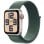 Apple Watch SE GPS + Cellular 40mm OLED Alluminio Bianco Stella Loop Sportiva Verde Lago S/M