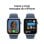 Apple Watch SE GPS + Cellular 44mm OLED Silber/Blau S/M Wasserdicht Pulsmesser Notruf
